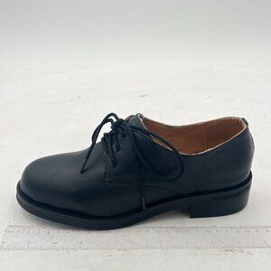 FSJ Women Formal Modern Oxford Dress Shoes Lace Up Derby